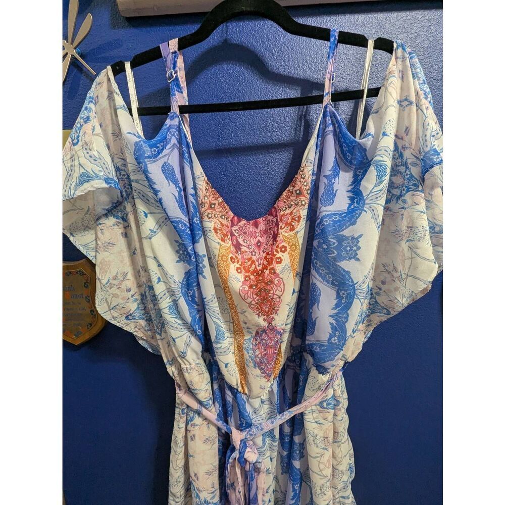 City Chic Playsuit Romper - Clove Cold Shoulder - Picture 3 of 8